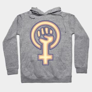 Artsy Feminist Symbol Hoodie